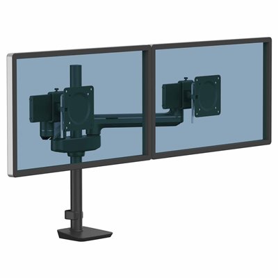 Ramię na 2 monitory TALLO Modular™ 2FS (czarne): Czarny
