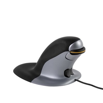Ergonomiczna mysz pionowa Penguin® - przewodowa: Średnia
