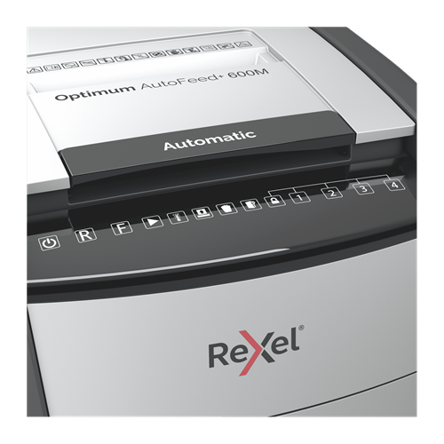 Rexel Optimum AutoFeed+ 600M niszczarka (P-5) 600 kartek 2020600MEU