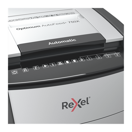 Rexel Optimum AutoFeed+ 750X niszczarka (P-4) 750 kartek 2020750XEU