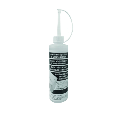 Olej HSM do niszczarek - Specjalny płyn czyszcząco-konserwujący, 250 ml - 1235997403