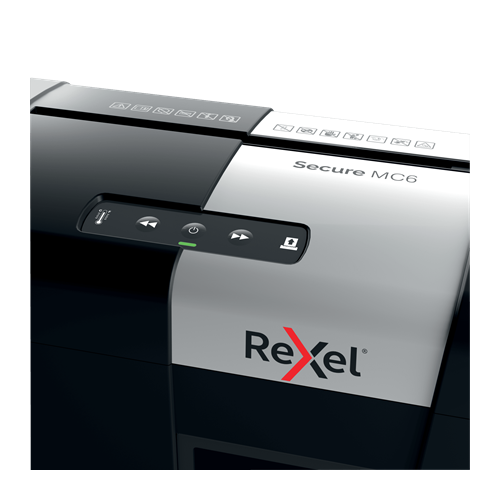 Niszczarka Rexel Secure MC6 Whisper-Shred™ (P-5) tnie na mikrościnki 2020130EU