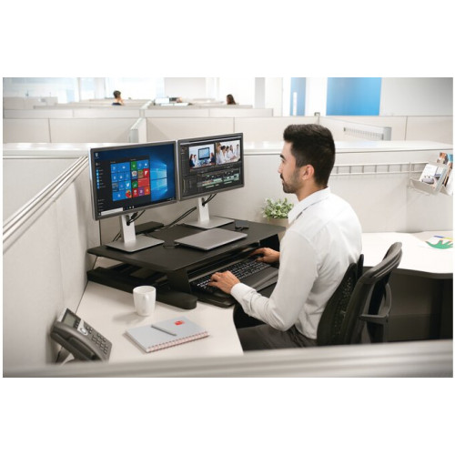 Stanowisko na biurko Kensington SmartFit® do pracy w pozycji stojącej lub siedzącej K52804WW