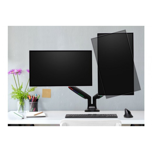 Ramię na 2 monitory Kensington SmartFit® One-Touch do monitora z regulacją wysokości K59601WW