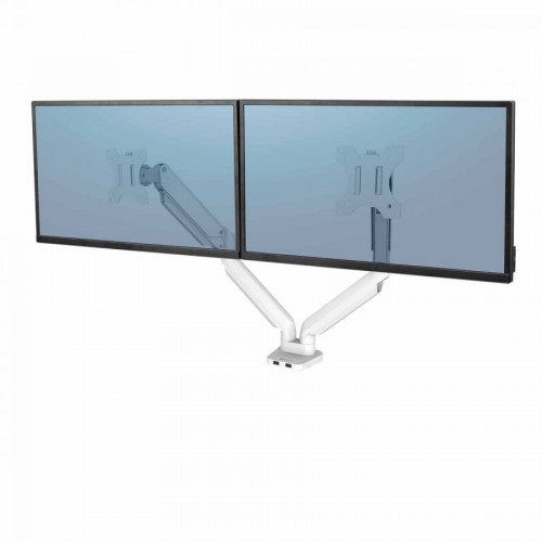 Ramię na 2 monitory Platinum Series™ białe